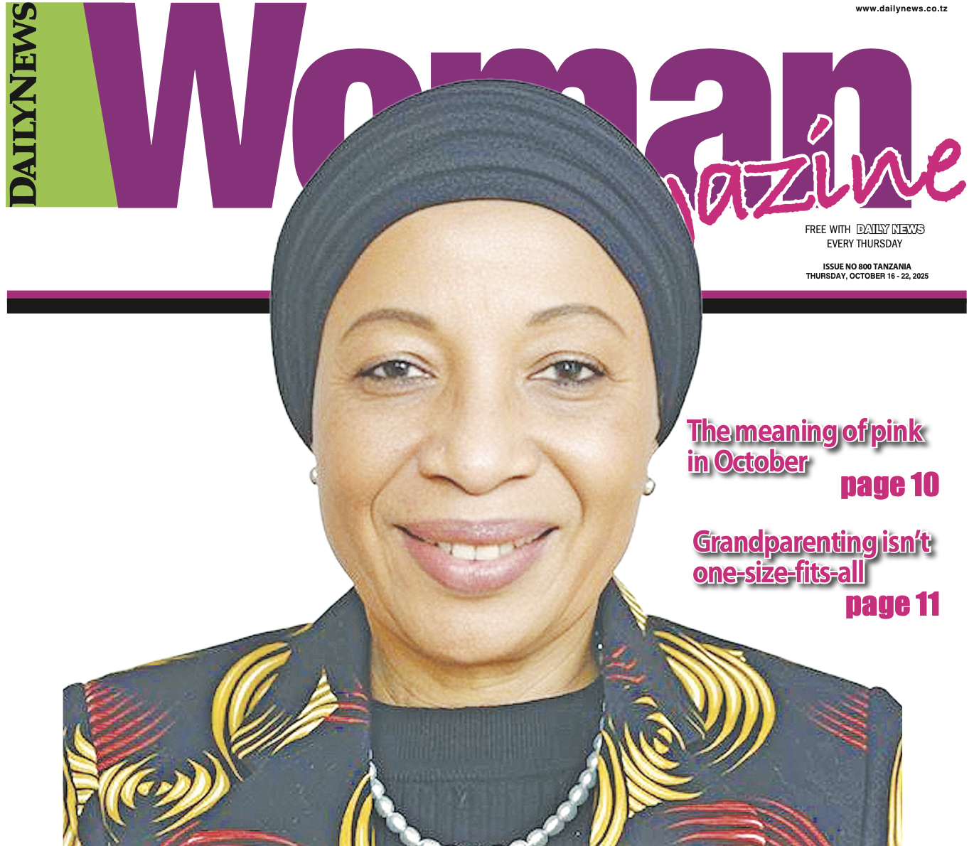 Zuhura Muro: Grace, Grit, Making Legacy – An article from Dailynews – Woman Magazine